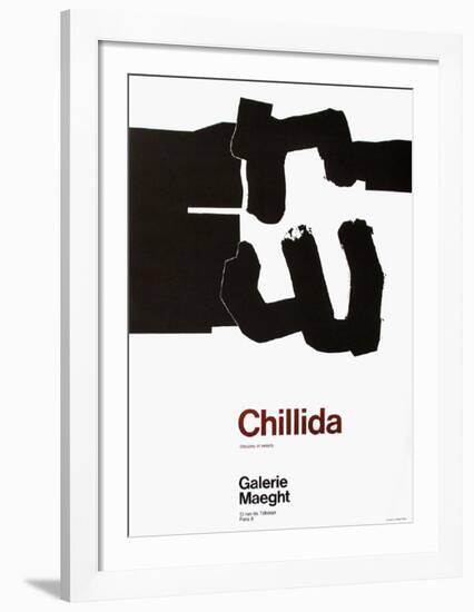 Expo Galerie Maeght 70-Eduardo Chillida-Framed Collectable Print