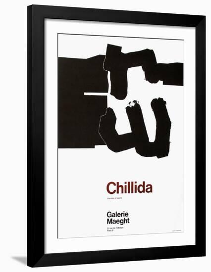 Expo Galerie Maeght 70-Eduardo Chillida-Framed Collectable Print