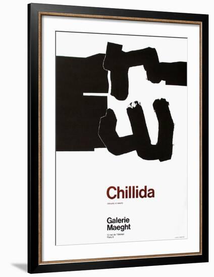 Expo Galerie Maeght 70-Eduardo Chillida-Framed Collectable Print