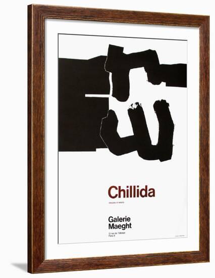 Expo Galerie Maeght 70-Eduardo Chillida-Framed Collectable Print