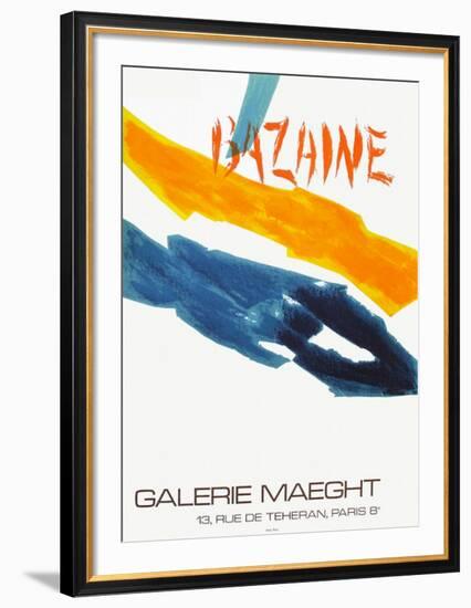 Expo Galerie Maeght 72-Jean Bazaine-Framed Collectable Print