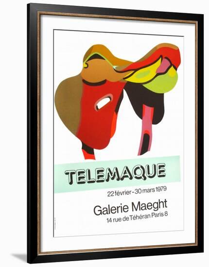 Expo Galerie Maeght 79-Herve Telemaque-Framed Collectable Print