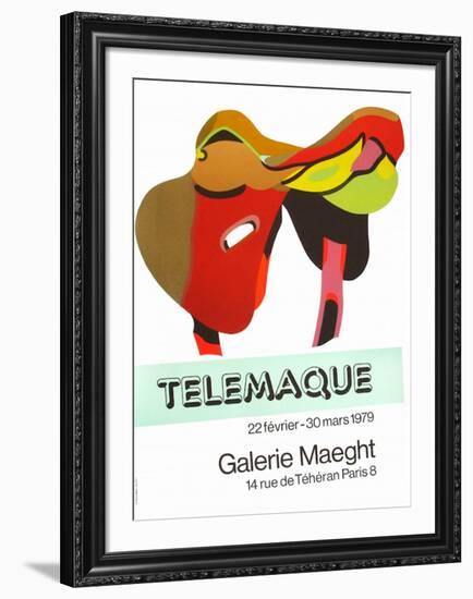 Expo Galerie Maeght 79-Herve Telemaque-Framed Collectable Print