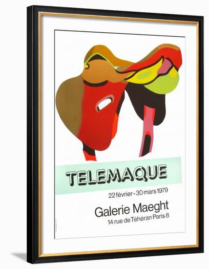 Expo Galerie Maeght 79-Herve Telemaque-Framed Collectable Print