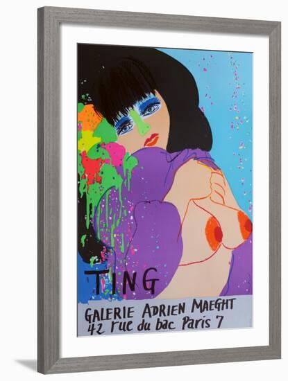 Expo Galerie Maeght I-Walasse Ting-Framed Collectable Print