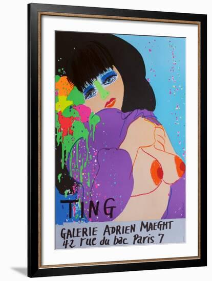 Expo Galerie Maeght I-Walasse Ting-Framed Collectable Print