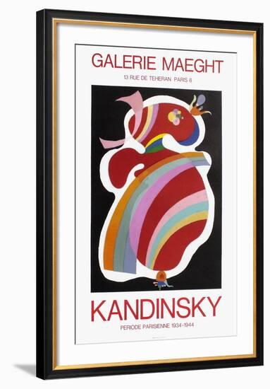 Expo Galerie Maeght II-Wassily Kandinsky-Framed Art Print