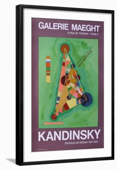 Expo Galerie Maeght-Wassily Kandinsky-Framed Art Print