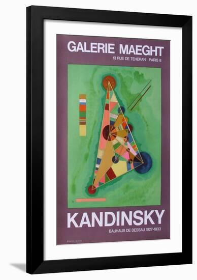 Expo Galerie Maeght-Wassily Kandinsky-Framed Art Print