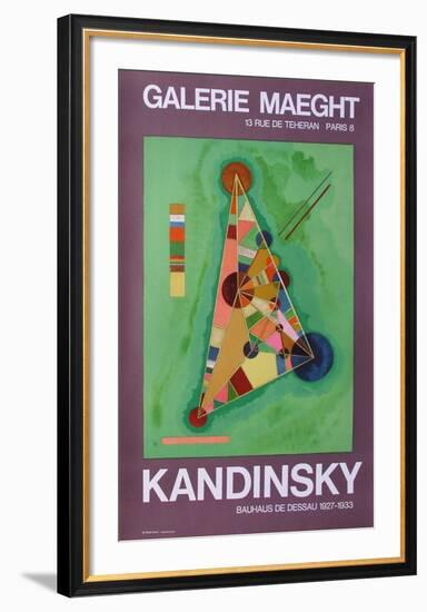 Expo Galerie Maeght-Wassily Kandinsky-Framed Art Print