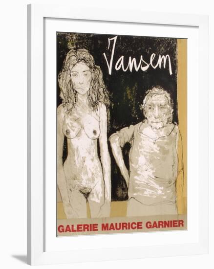 Expo Galerie Maurice Garnier-Jean Jansem-Framed Collectable Print