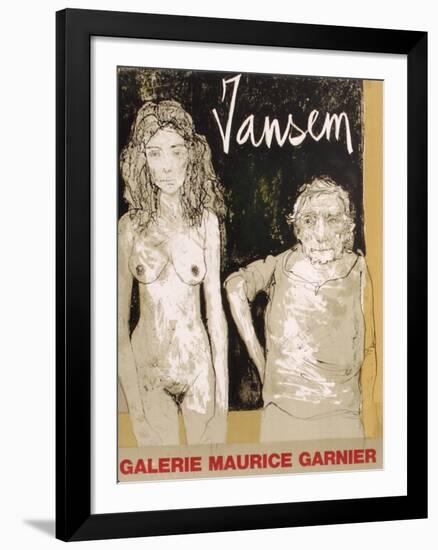 Expo Galerie Maurice Garnier-Jean Jansem-Framed Collectable Print