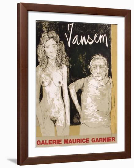 Expo Galerie Maurice Garnier-Jean Jansem-Framed Collectable Print