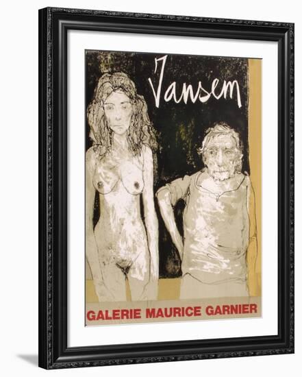 Expo Galerie Maurice Garnier-Jean Jansem-Framed Collectable Print