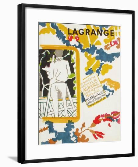 Expo Galerie Villand & Galanis-Jacques Lagrange-Framed Collectable Print