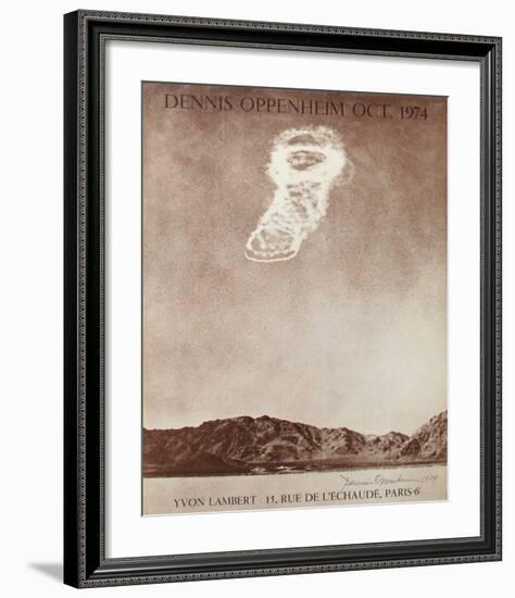 Expo Galerie Yvon Lambert-Dennis Oppenheim-Framed Collectable Print