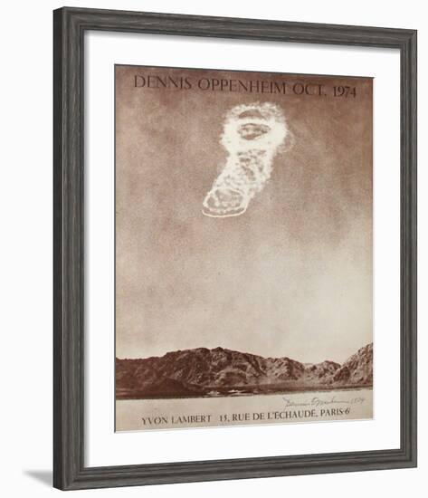 Expo Galerie Yvon Lambert-Dennis Oppenheim-Framed Collectable Print