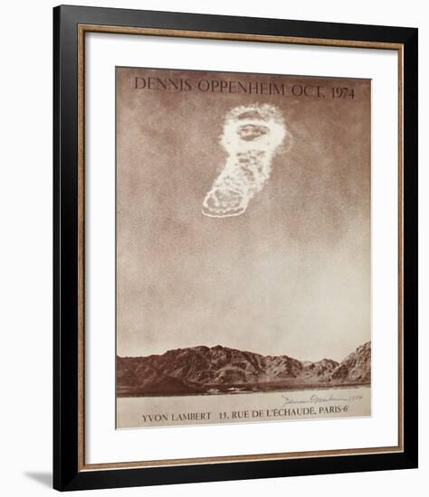 Expo Galerie Yvon Lambert-Dennis Oppenheim-Framed Collectable Print