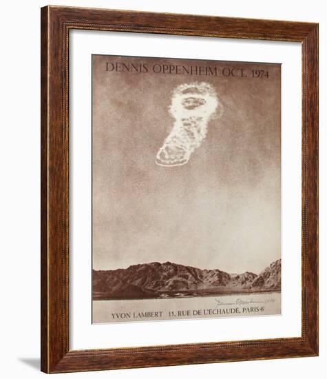 Expo Galerie Yvon Lambert-Dennis Oppenheim-Framed Collectable Print