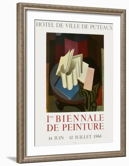 Expo Hôtel de Ville de Puteaux-Roger de La Fresnaye-Framed Collectable Print