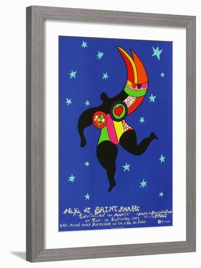 Expo L'Invitation Au Musée-Niki De Saint Phalle-Framed Collectable Print