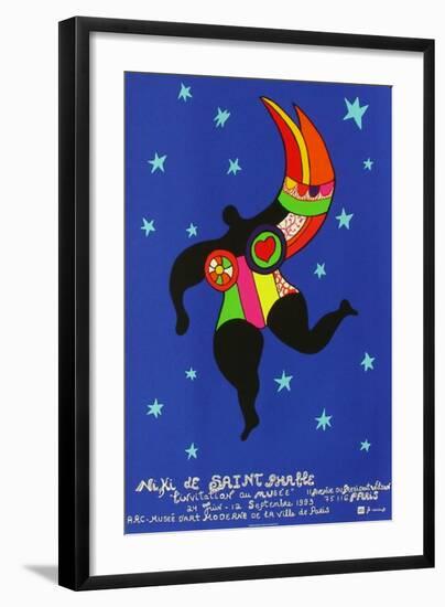 Expo L'Invitation Au Musée-Niki De Saint Phalle-Framed Collectable Print