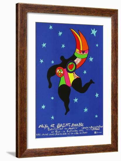 Expo L'Invitation Au Musée-Niki De Saint Phalle-Framed Collectable Print