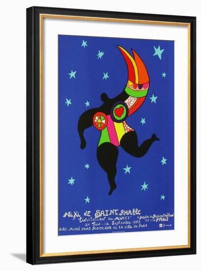 Expo L'Invitation Au Musée-Niki De Saint Phalle-Framed Collectable Print