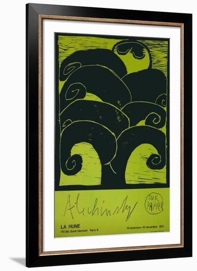 Expo La Hune-Pierre Alechinsky-Framed Premium Edition