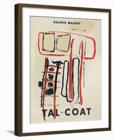 Expo Maeght 56-Pierre Tal-Coat-Framed Collectable Print