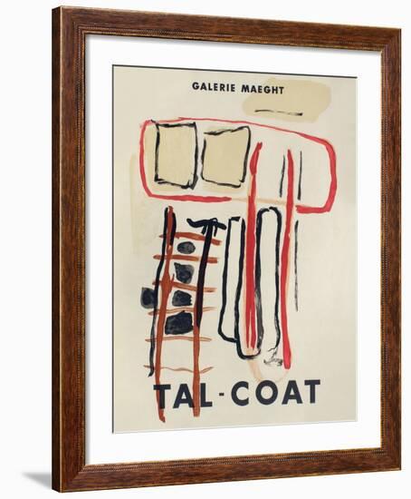 Expo Maeght 56-Pierre Tal-Coat-Framed Collectable Print