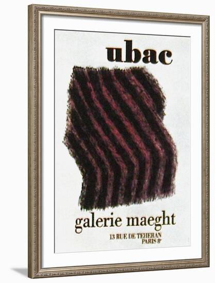 Expo Maeght 72-Raoul Ubac-Framed Collectable Print