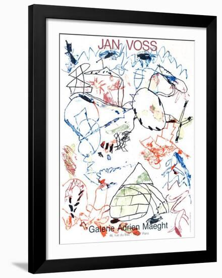 Expo Maeght 82-Jan Voss-Framed Collectable Print