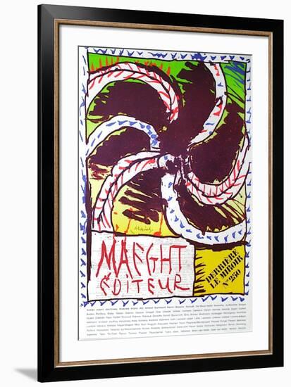 Expo Maeght Editeur-Pierre Alechinsky-Framed Collectable Print