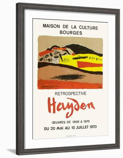 Expo Maison de la Culture Bourges-Henri Hayden-Framed Collectable Print