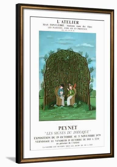 Expo Mas Fontlèbre-Raymond Peynet-Framed Collectable Print