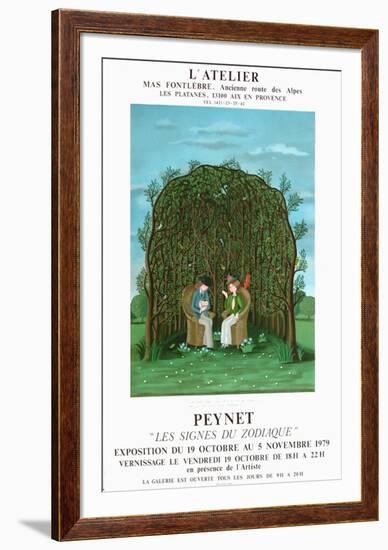 Expo Mas Fontlèbre-Raymond Peynet-Framed Collectable Print