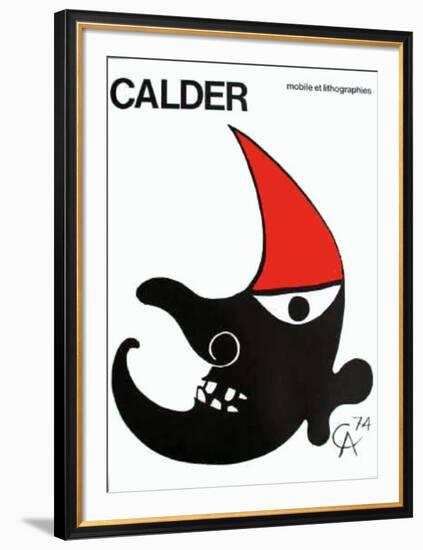 Expo Mobiles et Lithographies-Alexander Calder-Framed Collectable Print