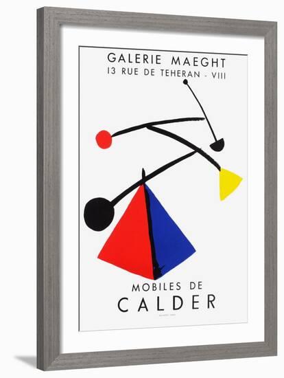 Expo Mobiles-Alexander Calder-Framed Premium Edition