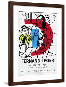 Expo Musée De Lyon-Fernand Leger-Framed Premium Edition