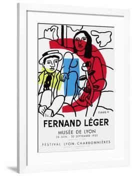 Expo Musée De Lyon-Fernand Leger-Framed Premium Edition