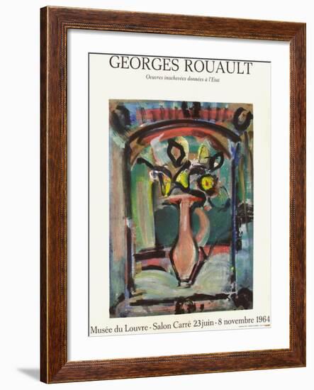 Expo Musée du Louvre-Georges Rouault-Framed Collectable Print