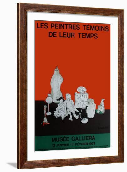 Expo Musée GalIIéra-Jean Jansem-Framed Collectable Print