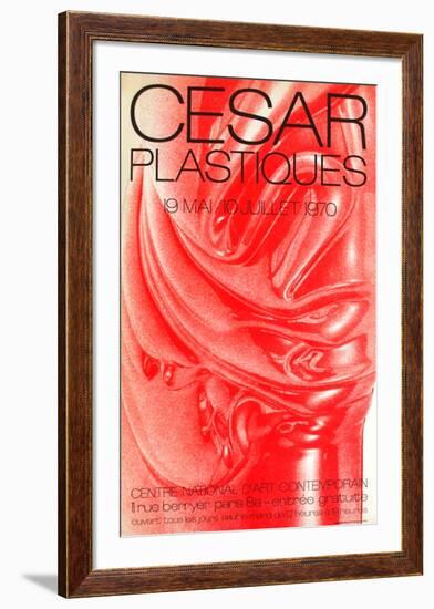 Expo Plastiques-César Baldaccini-Framed Collectable Print