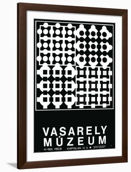 Expo Vasarely Muzeum-Victor Vasarely-Framed Collectable Print