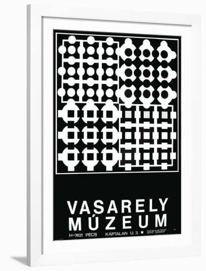 Expo Vasarely Muzeum-Victor Vasarely-Framed Collectable Print