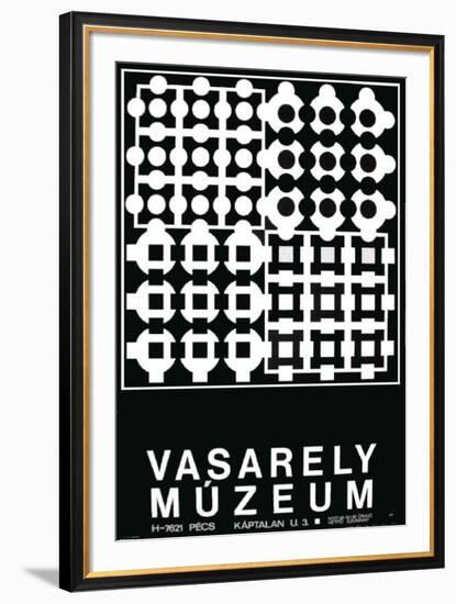 Expo Vasarely Muzeum-Victor Vasarely-Framed Collectable Print