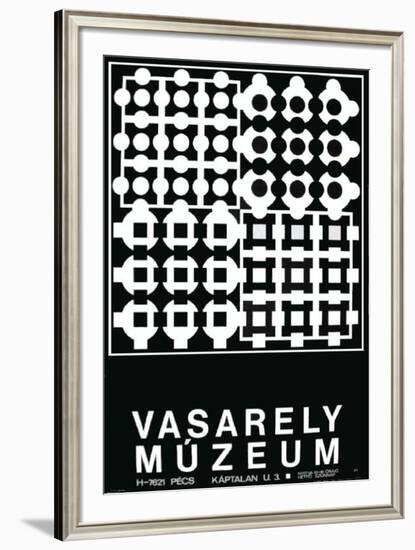 Expo Vasarely Muzeum-Victor Vasarely-Framed Collectable Print