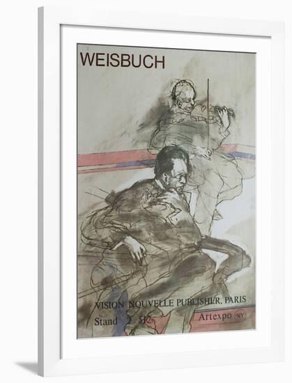 Expo Vision Nouvelle publisher-Claude Weisbuch-Framed Collectable Print