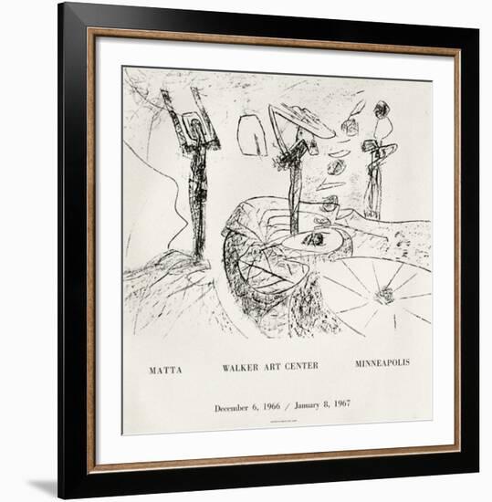 Expo Walker Art Center-Roberto Matta-Framed Collectable Print